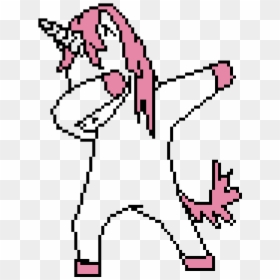 Cartoon, HD Png Download - dabbing unicorn png