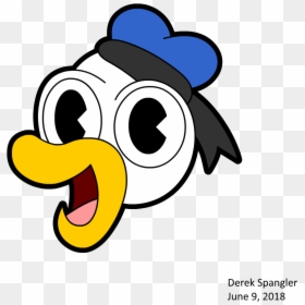 Cartoon, HD Png Download - duck head png