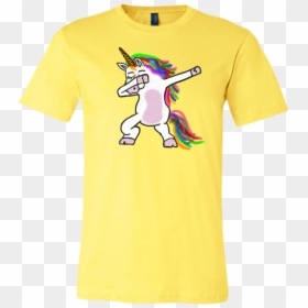 Camisetas De Los 80, HD Png Download - dabbing unicorn png