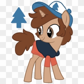 Monster Falls Mabel Pines, HD Png Download - dabbing unicorn png