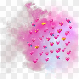 Heart Emoji Meme Transparent, HD Png Download - smoke emoji png