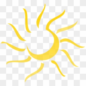 Sun Abstract Clipart, HD Png Download - sunrise vector png