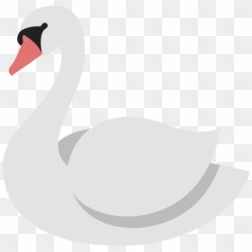 Swan Icon Png, Transparent Png - black swan png