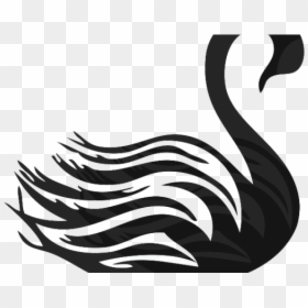 Transparent Background Swan Clip Art, HD Png Download - black swan png