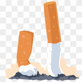 Cigarette Butt Transparent Background, HD Png Download - smoke emoji png
