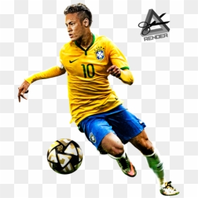 Neymar Jr Brazil Png, Transparent Png - football players png