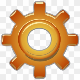 Machine Wheels, HD Png Download - gears vector png