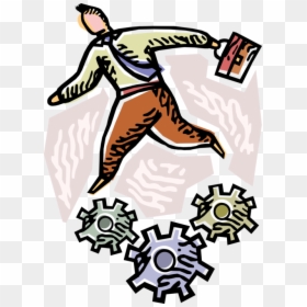 Clip Art, HD Png Download - gears vector png