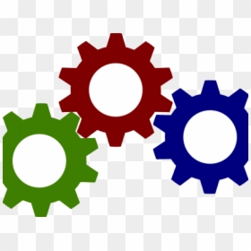 Transparent Gears Clipart, HD Png Download - gears vector png