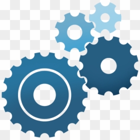Gears Vectors, HD Png Download - gears vector png