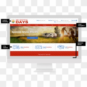Web Page, HD Png Download - website buttons png