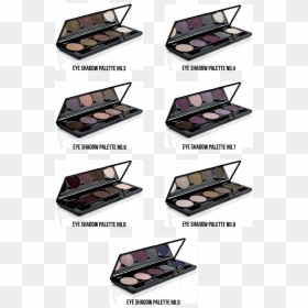 Nvey Eco Eyeshadow Palette Swatch, HD Png Download - makeup palette png