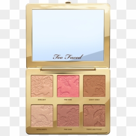 Two Faced Natural Face, HD Png Download - makeup palette png