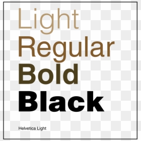 Light Regular Bold Black, HD Png Download - vinyl banner png