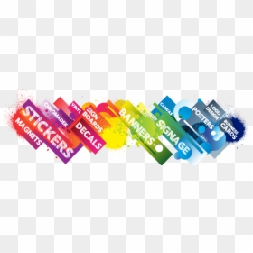 All Types Of Printing, HD Png Download - vinyl banner png