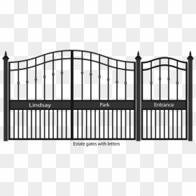 Steel Gate And Fence Design, HD Png Download - steel bar png