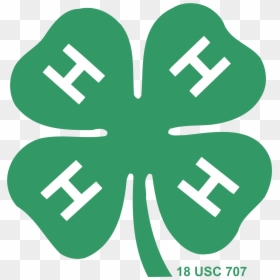 4 H Clover With Transparent Background, HD Png Download - 4h logo png