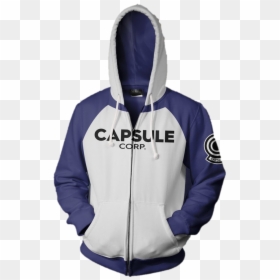 Oppai Zip Hoodie, HD Png Download - capsule corp logo png