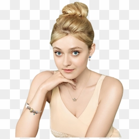 Dakota Fanning Png, Transparent Png - elle fanning png