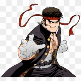 Street Fighter Ryu School, HD Png Download - ryu shoryuken png