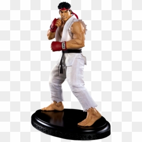 Life Size Street Fighter Statue, HD Png Download - ryu shoryuken png