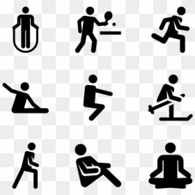 Exercise Icons Png, Transparent Png - walking icon png