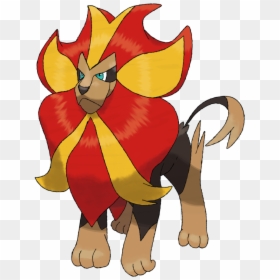 Pyroar Pokemon, HD Png Download - gyrados png