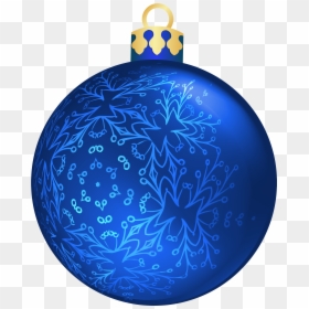 Blue Christmas Ball Png, Transparent Png - christmas graphics png