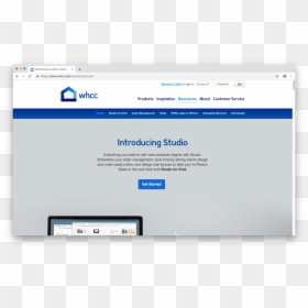 Web Page, HD Png Download - get started button png