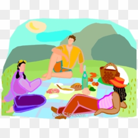 Picnic In The Park, HD Png Download - people picnic png