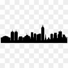 Black And White Indianapolis Skyline, HD Png Download - san antonio skyline silhouette png