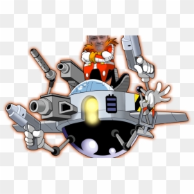 Eggman Sonic Cd, HD Png Download - dr eggman png
