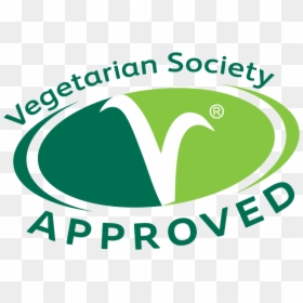 Vegetarian Society Approved Logo, HD Png Download - vegan symbol png