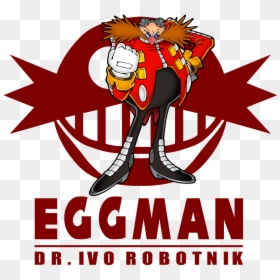 Dr Ivo Robotnik Logo, HD Png Download - dr eggman png