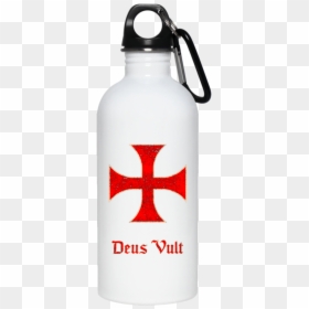Water Bottle, HD Png Download - deus vult png