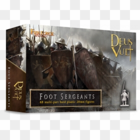 Fireforge Foot Sergeants Box, HD Png Download - deus vult png