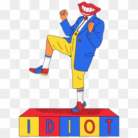 Cartoon, HD Png Download - idiot png