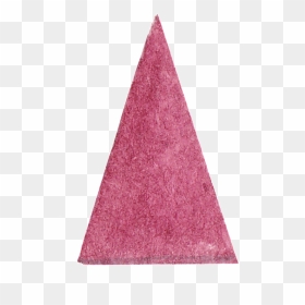 This Graphics Is Pink Triangle Transparent Decorative - Triangle, HD Png Download - transparent triangle png