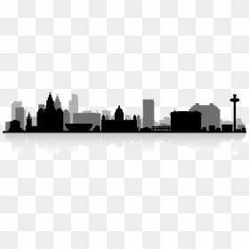 Liverpool Skyline Silhouette , Png Download - Liverpool Skyline Silhouette, Transparent Png - skyline silhouette png