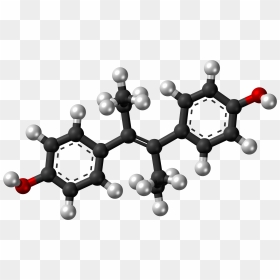 Diethylstilbestrol Molecule Ball - Progesterone Lewis Dot Structure, HD Png Download - pregnant woman png