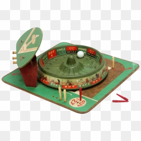 Vintage Pro Baseball Roulette Wheel Game Pm Game Co - Scale Model, HD Png Download - roulette wheel png