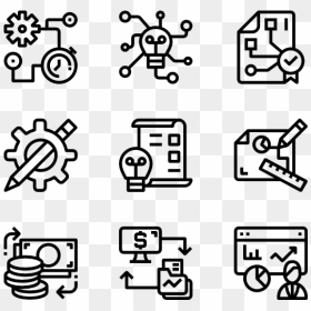 Icon In Graphic Design, HD Png Download - graph icon png