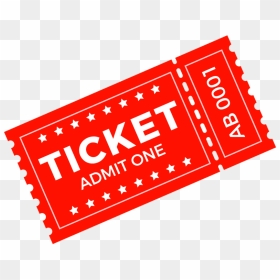 Ticket-01, HD Png Download - admit one ticket png