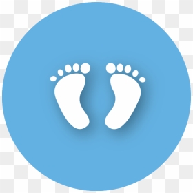 Foot Clipart Children"s - Foot Childrens Png, Transparent Png - facebook circle png