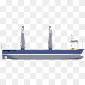 Damen Heavy Lift Vessel Has High And Economical Design - Parts Of Heavy Lift Ship, HD Png Download - cargo ship png