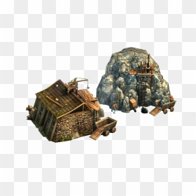 Anno 1404 Stone Deposit, HD Png Download - hut png