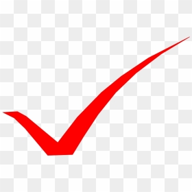 Red Check Mark Svg, HD Png Download - red checkmark png