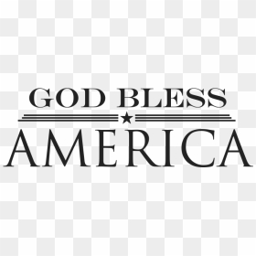 Thumb Image - Black-and-white, HD Png Download - god bless america png
