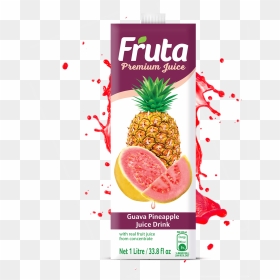 Fruta Guava Pineapple Juice, HD Png Download - guava png