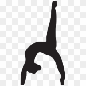 Gymnastics Silhouettes Transparent - Gymnastic Silhouettes Transparent, HD Png Download - gymnastics silhouette png